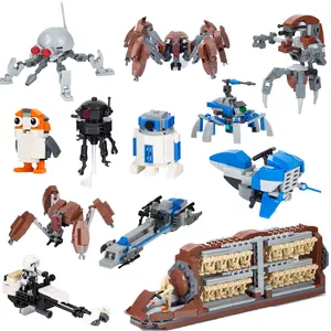 MOOXI Hottest sale space war Scenes assemble Model Building block brick toy sets For kid puzzle toys kids toys 2023