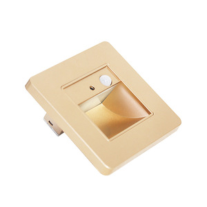 แผงสวิตช์เซ็นเซอร์ตรวจจับความเคลื่อนไหวในบ้าน รุ่น 86 แบบฝัง พร้อมเต้ารับ USB ห้ารู และไฟพื้น - Product Image 3