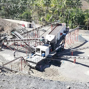 Hongxing Pe500 * 750 Di Động Cầm Tay Máy Nghiền Hàm Máy Với AC Động Cơ 50-300 t/h Công Suất Rung Trung Chuyển & Máy Nghiền Tác Động - Product Image 6