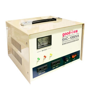 Estabilizador de Voltaje CA Guyi SVC-1000VA de Doble Voltaje de Entrada (110V/220V), Alta Precisión, Totalmente Automático, Control por Servomotor, SJW TNS - Product Image 1