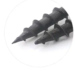 Grosir Cina baja karbon C1022A benang halus sekrup gipsum hitam tornillos