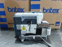 Machine à coudre surjeteuse à grande vitesse à quatre fils Britex GT917D-4, prix économique, bleu marine