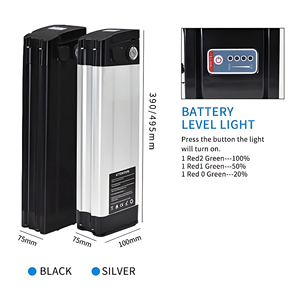 Özelleştirilmiş 24v 36v 48v 60v 8ah 10ah 20ah 30ah 50ah 60ah Gümüş Balık Lityum-iyon Elektrikli Bisiklet Pil Paketi (E-Bisiklet için) - Product Image 4