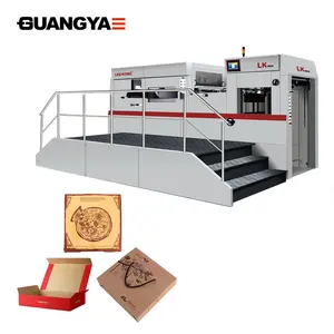 LK106M Automatic Feeder Die Cutting Creasing Heated Die-cutter Machine For Corrugated Board