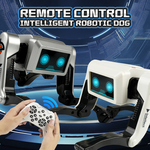Robot chien intelligent IA à commande vocale, télécommande mobile, <span class=keywords><strong>programmable</strong></span>, pour enfants, jouets interactifs, vente chaude - Product Image 4