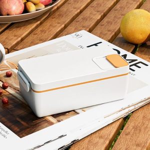 Boîte à lunch de chauffage électrique d'une capacité de 2025 1L, récipient alimentaire isolé sans eau <span class=keywords><strong>pour</strong></span> chauffeur de camion - Product Image 4