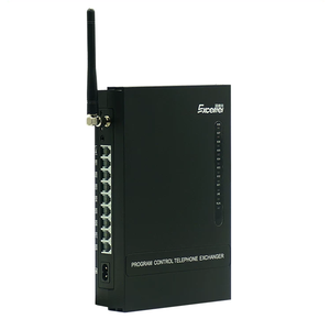 Système d'interphone téléphonique PABX Excelltel Mini MS108-GSM avec 1 carte SIM, 4 lignes co-extensions, prise UK/EU pour usage professionnel - Product Image 2