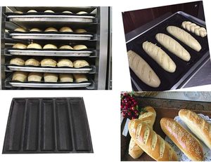 Pháp Baguette bánh mì Pan thực phẩm Mat không dính Silicone đục nướng bánh mì hình thức bánh sandwich khuôn - Product Image 6