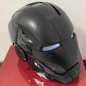 Máscara de Casco de Iron Man Negra Mate, Disfraz de Superhéroe para Niños y Adultos - Product Image 4