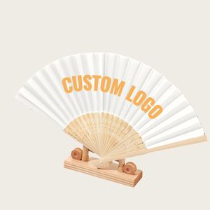 Personalized Printed Foldable Hand Fan Portable Lightweight for Party Favor Wedding Ceremony Festival and Corporate <b>Gifts</b> - Product Image 3