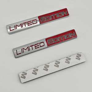 Stiker Logam 3D Edisi Terbatas, Perekat Sendiri, Tahan Air, untuk Bagasi Belakang Motor, Stiker <span class=keywords><strong>Fender</strong></span>, Dekorasi & Pelindung Bodi - Product Image 2