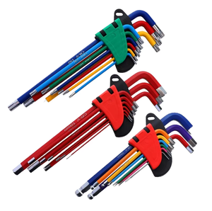 Set di 9 Chiavi a Brugola Esagonali per Cricchetto, Attacco Metrico <span class=keywords><strong>e</strong></span> SAE - Product Image 6