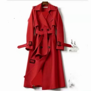 2025 Spring Autumn Korean <b>Windbreaker</b> Long Coat Jacket for Women - Product Image 6