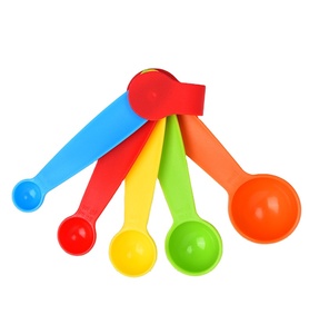 Fertigwaren Backzubehör 5-teiliges Plastik-Messlöffel-<span class=keywords><strong>Set</strong></span> Messlöffel-<span class=keywords><strong>Set</strong></span> - Product Image 2