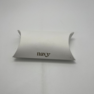 Bán sỉ Tùy Chỉnh Tem nóng logo trắng tông Gối hộp giấy hộp cho bao bì - Product Image 1