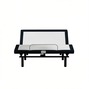 Base de massage réglable King avec alimentation USB, massage corporel, lumière LED nocturne et conception à espacement zéro - Product Image 1