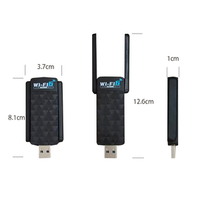IFA01 ขายดี BT5.3 Wi-Fi Dongle อะแดปเตอร์ USB Wifi ขนาดเล็ก อะแดปเตอร์ไร้สาย WIFI6 แบบ Dual-Band Gigabit 5.8G เสาอากาศ 2DBi สำหรับแล็ปท็อป - Product Image 2