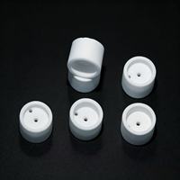 Aislante Cerámico de Alúmina, Cilindro Hueco con Cavidad Empotrada, Alta Frecuencia, Piezas Cerámicas Industriales Electrónicas Personalizadas