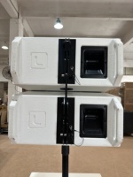 Sistema de Altavoces Portátiles Sandy Audio Mx 2.1 Line Array para Exteriores, Mezcla de Bandas, Grabación de PC y Karaoke