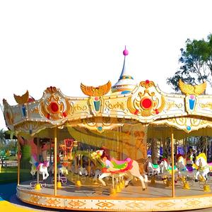Manège de <span class=keywords><strong>parc</strong></span> d'attractions extérieur de conception nouvelle, carrousel à vendre - Product Image 1