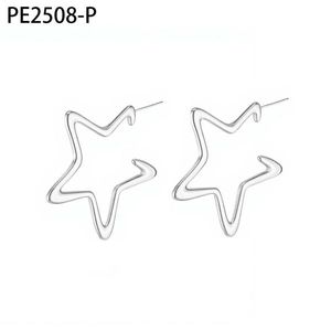 Amy Amy Star <b>Cuff</b> <b>Earrings</b> Silver Plated Alloy Women's Fashion Jewelry Gift Trendy PE2508 - Product Image 1