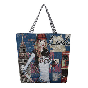 <span class=keywords><strong>Sac</strong></span> à main de plage en toile à grande capacité réutilisable pour femmes, motif floral tropical, <span class=keywords><strong>sac</strong></span> à <span class=keywords><strong>bandoulière</strong></span> d'été - Product Image 2