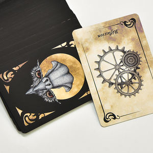 Oracle güverte özel baskılı kişiselleştirilmiş <span class=keywords><strong>Tarot</strong></span> kartları olumlu mations mations rehber toptan Poker seti kuşe kağıt oracle kartları - Product Image 3