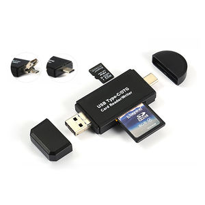 Lector de tarjetas, adaptador USB 3,1 tipo C macho a USB 3,0 OTG TF SD hembra - Product Image 3