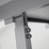 Connecteur de rail de montage de panneau solaire - Kit de raccordement en aluminium pour support PV, résistant au vent de 60 m/s et aux charges de neige de 1,4 KN/m², garantie 12 ans