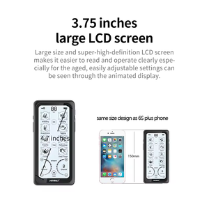 Gran oferta, masaje recargable para cuello y hombros, estimulación muscular, relajación, alivio del dolor, pantalla táctil grande, máquina Tens - Product Image 4