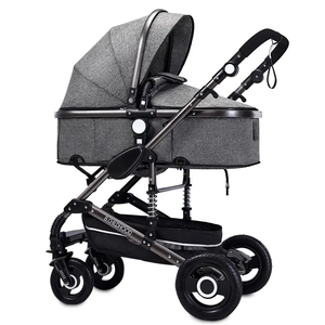 <b>Stroller</b> Deluxe Folding 3-in-1 Baby Multi-Functional Newborn <b>Toddler</b> Sleep Modern Lightweight - Product Image 5