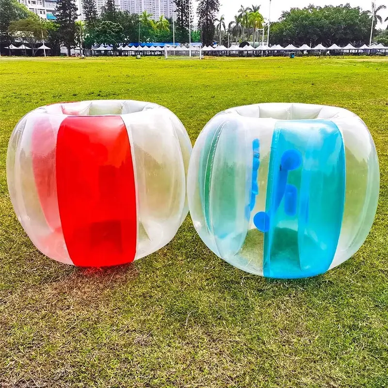 Bolas de juguete para adultos y niños, juego deportivo inflable de PVC, Burbuja de parachoques