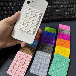 Suporte Flexível de Silicone com Forte Adesão para Celular, Brinquedo Anti-stress e Espelho para Uso em Cama ou Mesa - Product Image 4