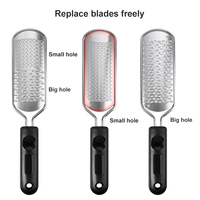 Professionnel Colossal Pied Râpe Fichier Électrique Pédicure Outil En Acier Inoxydable En Plastique Callus Remover Humide Sec Enlève La Peau Morte