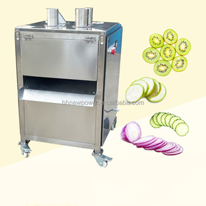 Meilleur prix Machine de traitement de légumes et de fruits aubergine oignon pomme de terre trancheuse navets Cutter avec haute automatisation - Product Image 2