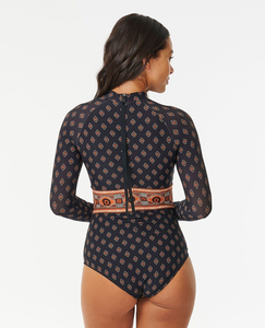 Traje <span class=keywords><strong>de</strong></span> <span class=keywords><strong>baño</strong></span> <span class=keywords><strong>de</strong></span> una pieza estampado OEM personalizado <span class=keywords><strong>de</strong></span> <span class=keywords><strong>manga</strong></span> <span class=keywords><strong>larga</strong></span> <span class=keywords><strong>para</strong></span> <span class=keywords><strong>mujer</strong></span> al por mayor - Product Image 2