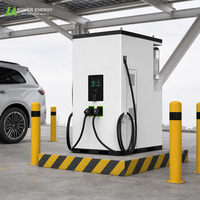 Système de stockage d'énergie solaire 125KW 265KWH JApower tout-en-un avec onduleur hybride Solis 240KW Chargeur rapide DC Stockage PV