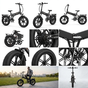 Vélo hybride à pneus larges de 20 pouces, cadre en aluminium pliable, batterie au lithium 36V 10.4Ah DY2008 DY2008 - Product Image 5