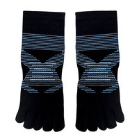 Chaussettes de compression personnalisées, chaussettes de sport en nylon et élasthanne, soutien de la voûte plantaire, respirantes, pour la course à pied, le marathon, durables, OEM, unisexe