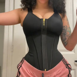 Corset amincissant colombien en maille Powernet respirante et écologique pour un ventre plat – Idéal pour le dropshipping - Product Image 1