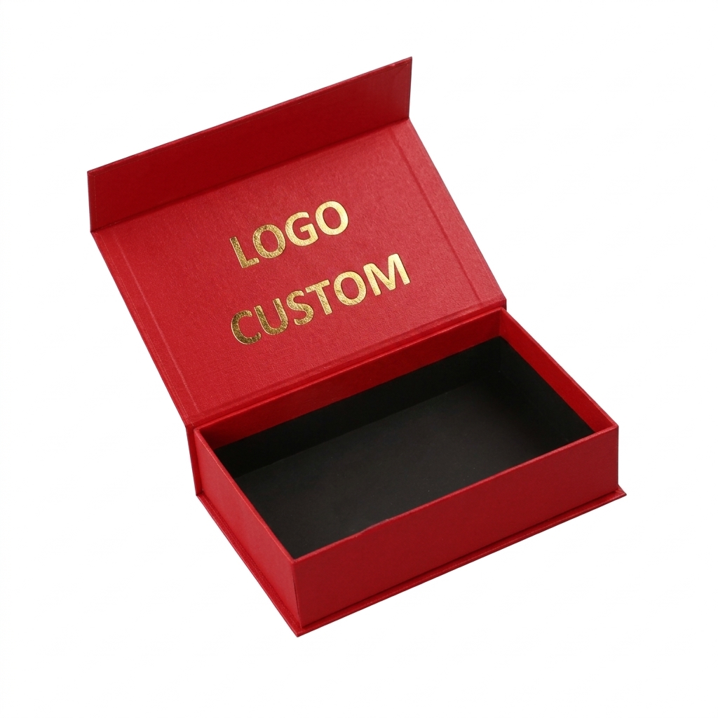 Custom Simple Color Magnetic Lid Gift Boxes Logo Printed Gift Storage and Perfume Carton Packaging for Gift Giving