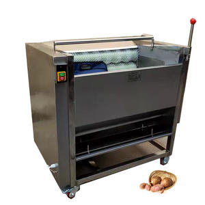 Machine industrielle et commerciale <span class=keywords><strong>de</strong></span> lavage et <span class=keywords><strong>de</strong></span> pelage <span class=keywords><strong>de</strong></span> légumes, éplucheuse à rouleaux à brosses pour pommes <span class=keywords><strong>de</strong></span> <span class=keywords><strong>terre</strong></span>, carottes, <span class=keywords><strong>oignons</strong></span> – Grande vente aux États-Unis - Product Image 3