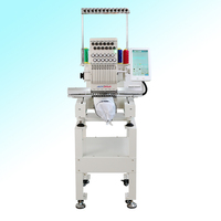 Chine Mini informatisé pas cher prix 12 aiguilles plat T-shirt chapeau Broder couture Logo ménage broderie Machine