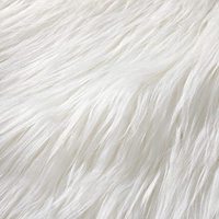 Faux Bont Vierkante Stof Lang Pluche Diy Snijdbaar Materiaal Zacht Fijn Ideaal Voor Kerstdecor Feestdecoratie
