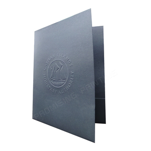 कस्टम लोगो फ़ोल्डर उत्पाद दस्तावेज़ फ़ाइल a4 a5 फ़ोल्डर व्यवसाय प्रोफ़ाइल 350ggism कागज लोगो के साथ कस्टम फ़ोल्डर - Product Image 6