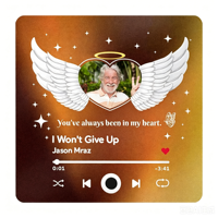 Plaque Spotify personnalisée qui redonne vie à votre chanson préférée, aimant de réfrigérateur musical personnalisé, aimant photo pour réfrigérateur, cadeau pour anniversaire