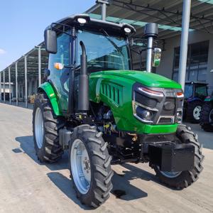 Tracteur multifonctionnel de fabrication chinoise de 70 CV à 4 roues motrices avec boîte de vitesses à double embrayage et moteur pour usage agricole - Product Image 4