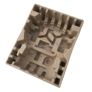 Phân Hủy Sinh Học Ướt Ép Tre Bột Giấy Điện Tử Quét Bao Bì Bên Trong Khay Vận Chuyển Bao Bì Đúc Bột Giấy - Product Image 2