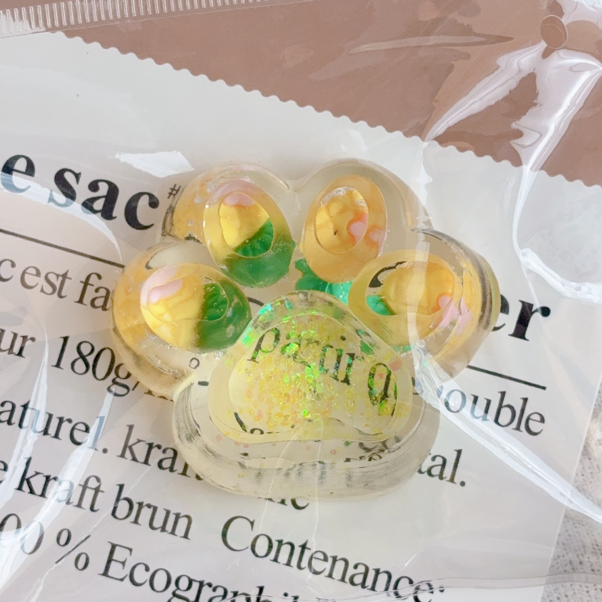 Patte de chat ananas 7cm