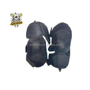 Amman spor sıcak satış Jr/Sr hokey dirsek pedleri koruyucu donanım için Junior/kıdemli seviye buz ve alan hokey oyuncuları gelişmiş - Product Image 2